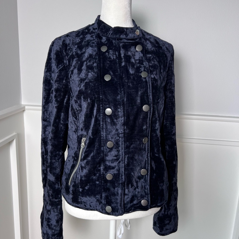 Free people duck till dawn velvet jacket size S. - Picture 8 of 16